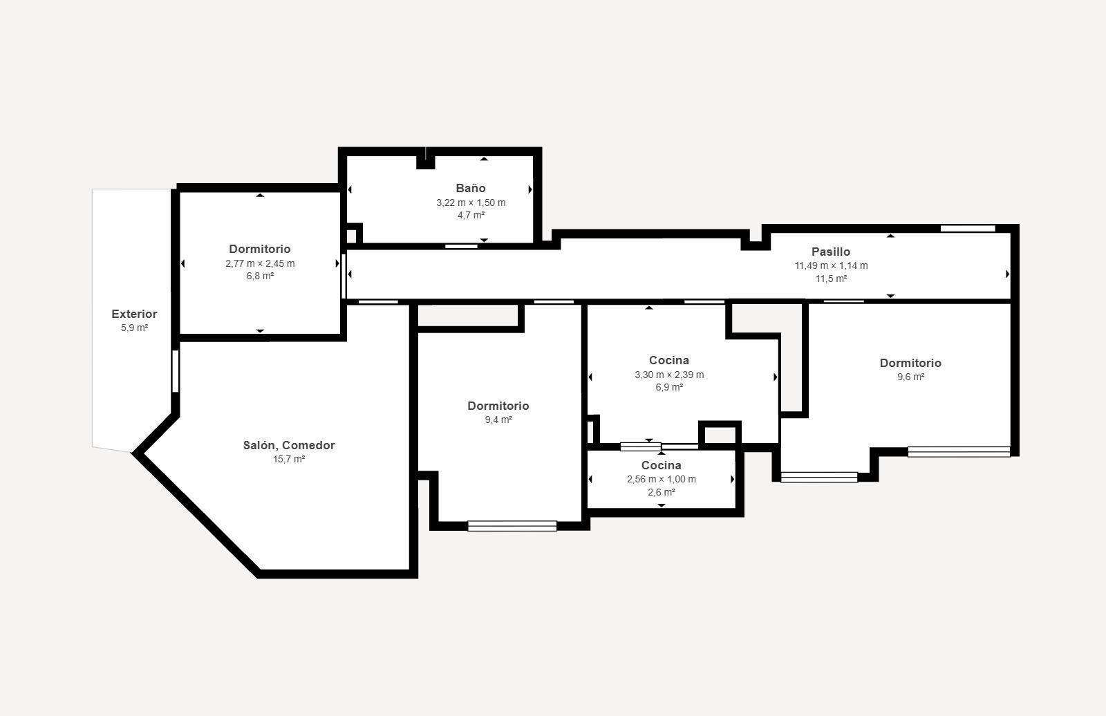Apartamento en esquina a 100 metros de Playa de Los Locos co - foto 24