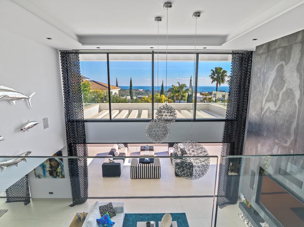 VILLA DE LUJO EN BENAHAVIS CON VISTAS AL MAR - foto 17