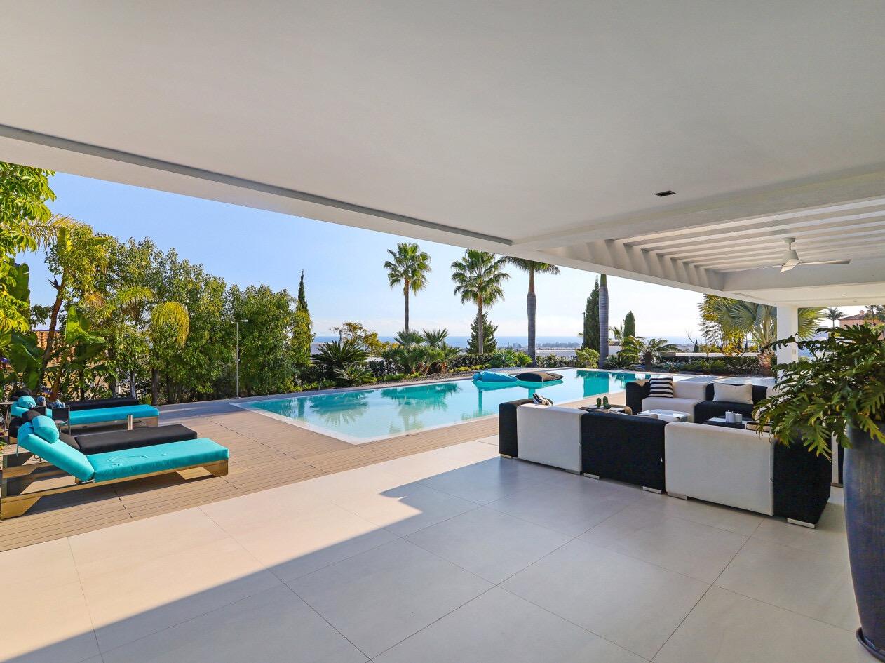 VILLA DE LUJO EN BENAHAVIS CON VISTAS AL MAR - foto 4