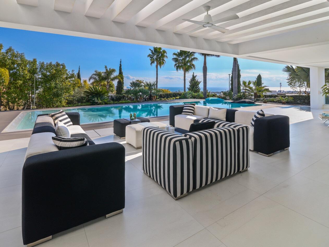 VILLA DE LUJO EN BENAHAVIS CON VISTAS AL MAR - foto 7