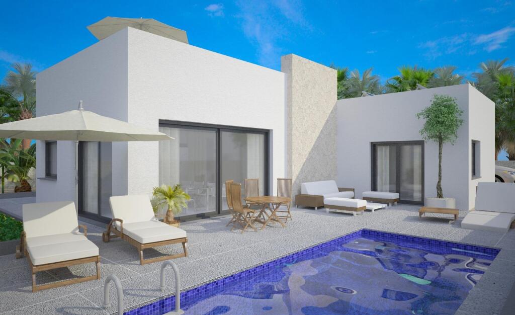 VILLA MODERNA DE NUEVA CONSTRUCCIÓN EN BENIJOFAR