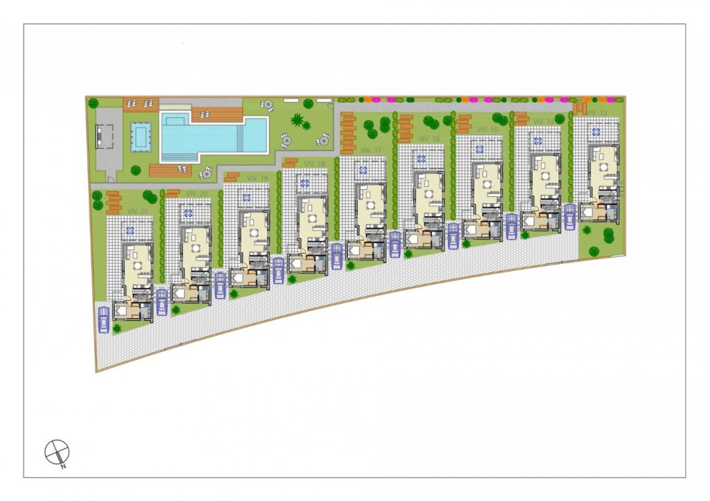 VILLAS DE OBRA NUEVA EN PILAR DE LA HORADADA EN EL CAMPO DE  - foto 13