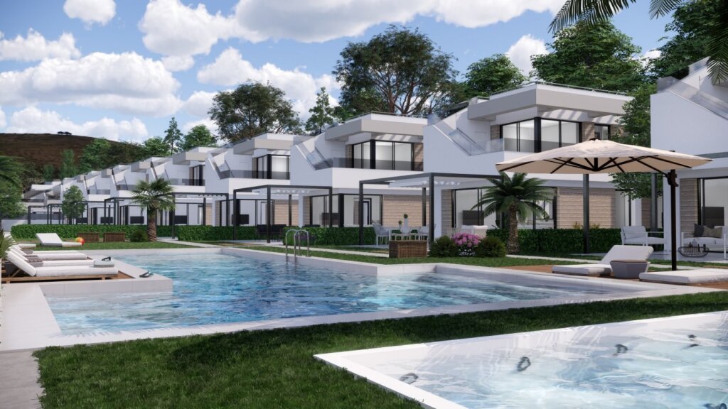VILLAS DE OBRA NUEVA EN PILAR DE LA HORADADA EN EL CAMPO DE  - foto 4