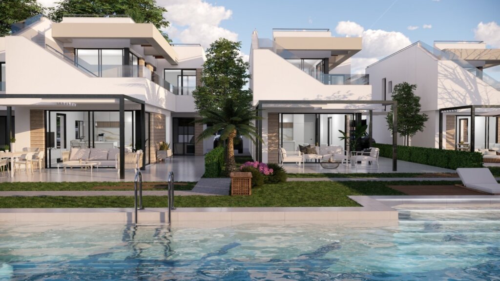 VILLAS DE OBRA NUEVA EN PILAR DE LA HORADADA EN EL CAMPO DE  - foto 7