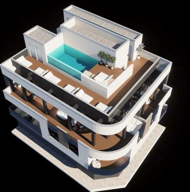 Apartamentos modernos de nueva construcción en el centro de Torrevieja, a solo 600 m del mar