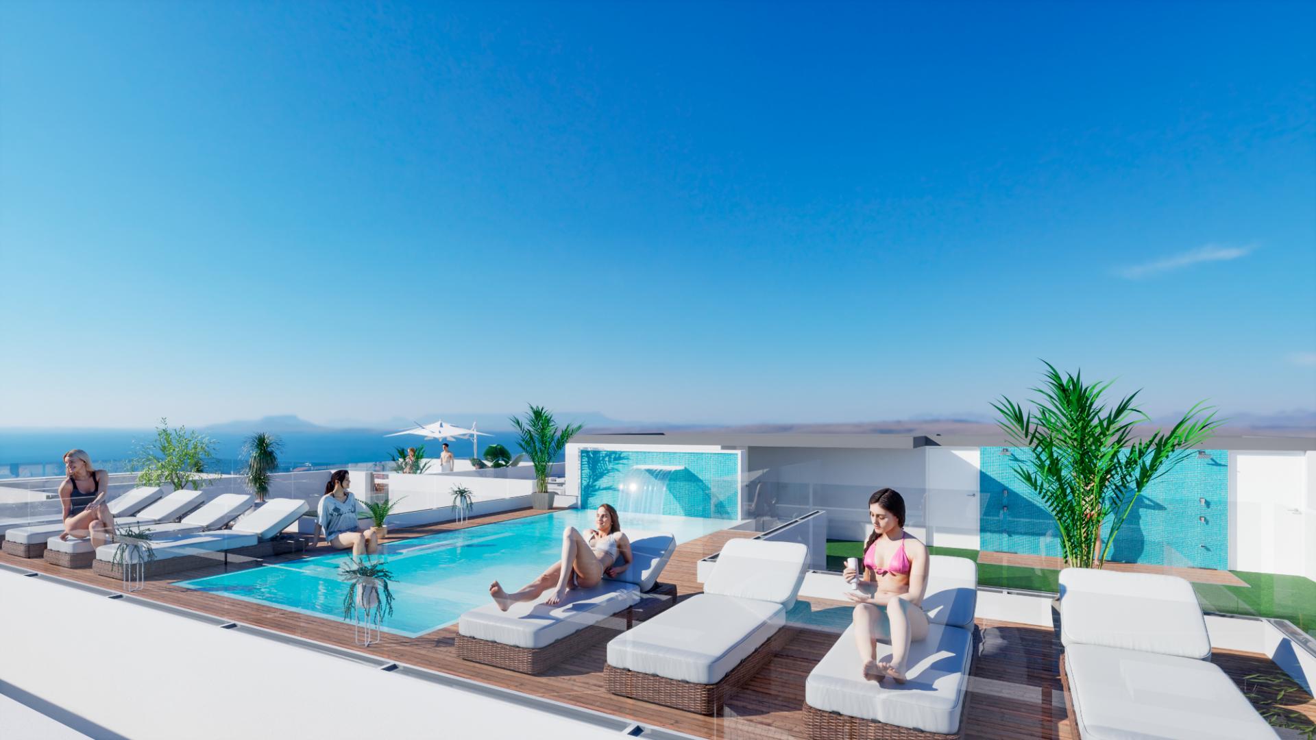 Ático 2 habitaciones 53m² en venta - torrevieja