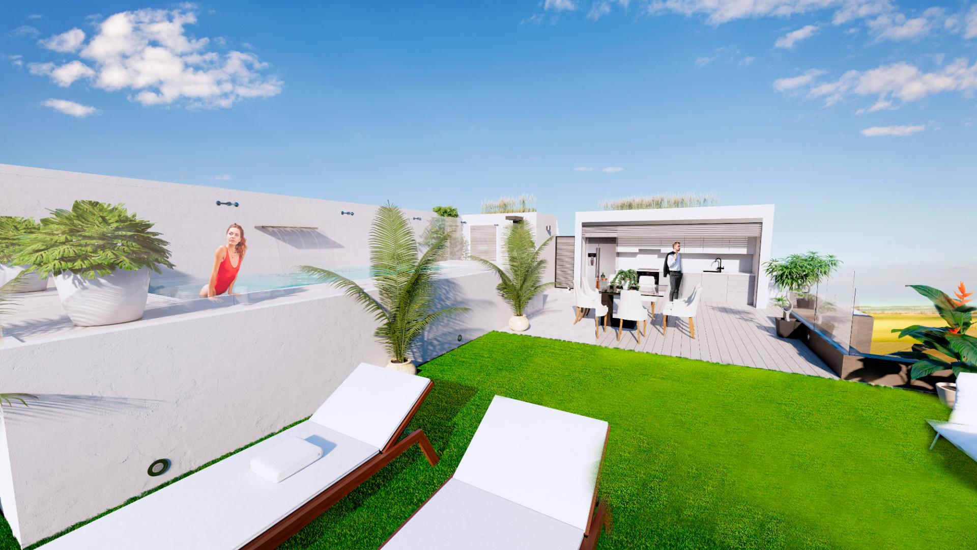 Ático 2 habitaciones 75m² en venta - Pueblo 4 - foto 4