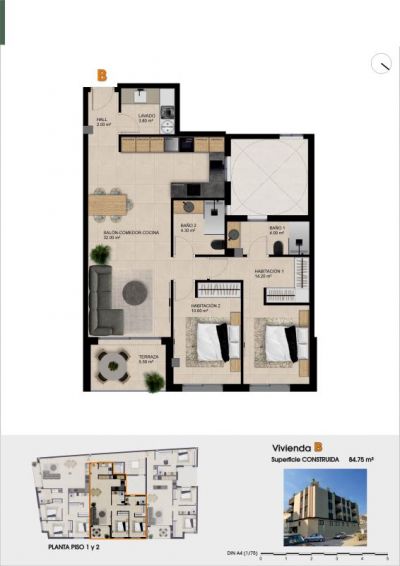 Apartamento 2 habitaciones 84m² en venta - Comunidad valenci - foto 12