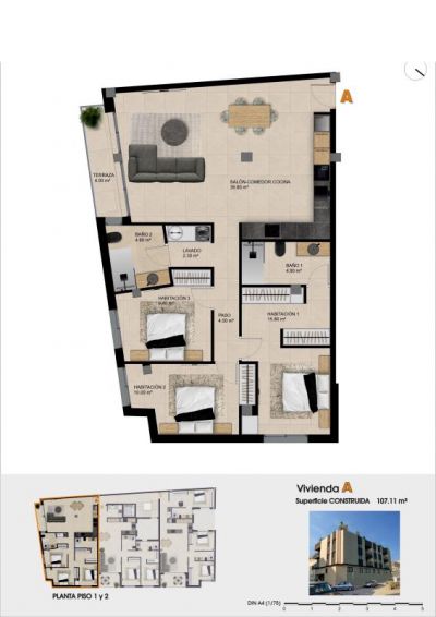 Apartamento 2 habitaciones 84m² en venta - Comunidad valenci - foto 13
