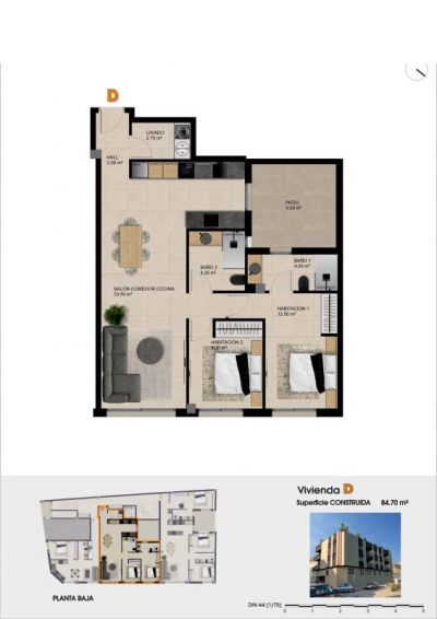 Apartamento 2 habitaciones 84m² en venta - Comunidad valenci - foto 10