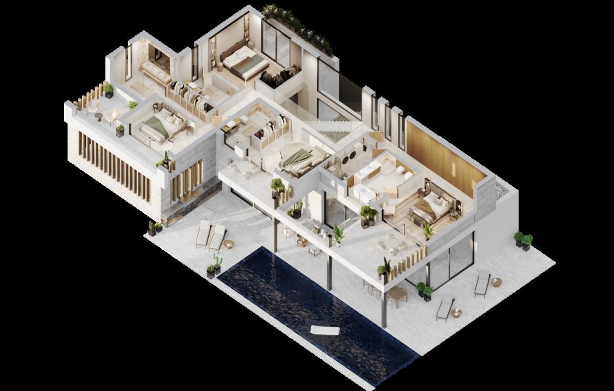 Villa 4 habitaciones 601m² en venta - Whater Gardens - foto 16