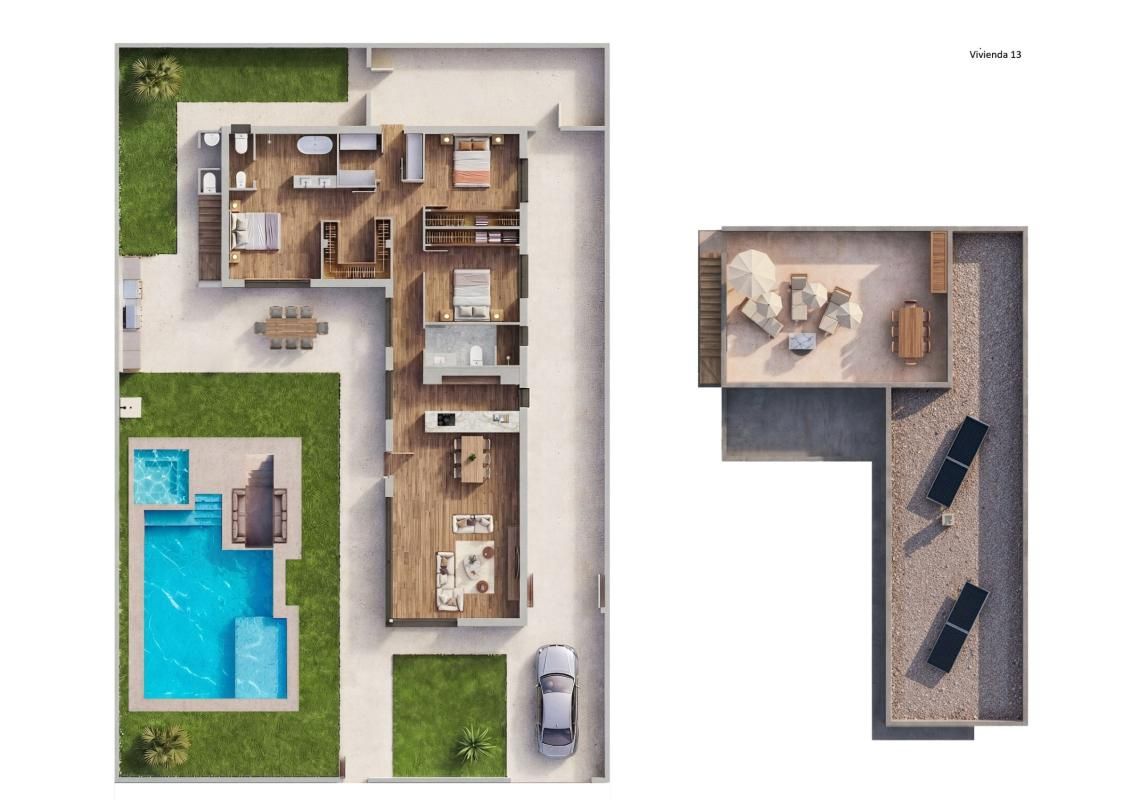 Villa 3 habitaciones 146m² en venta - Sucina - foto 7