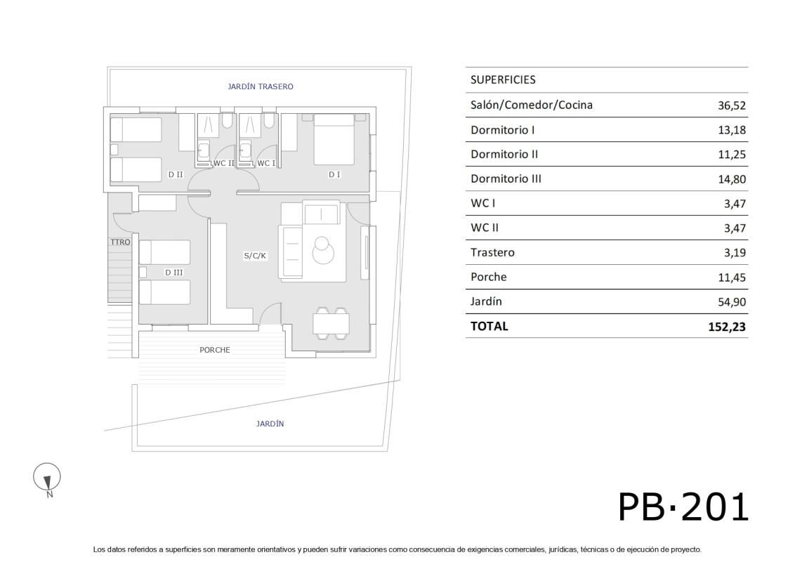 Bungalow 2 habitaciones 68m² en venta - Centro - foto 13