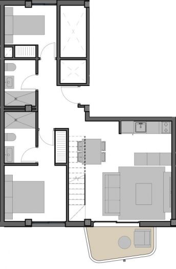 Apartamento 2 habitaciones 80m² en venta - Playa Muchavista - foto 18