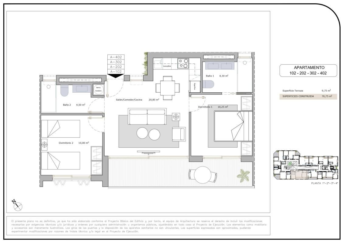 Apartamento 2 habitaciones 73m² en venta - Los Cuarteros - foto 12