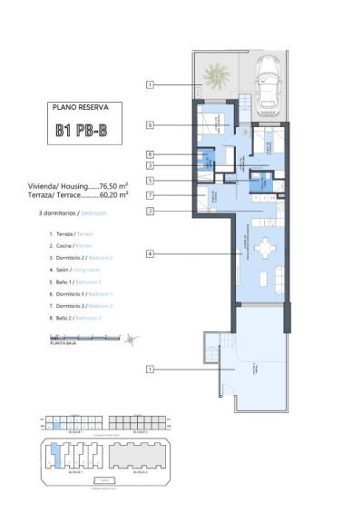 Apartamento 3 habitaciones 76m² en venta - Comunidad valenci - foto 12