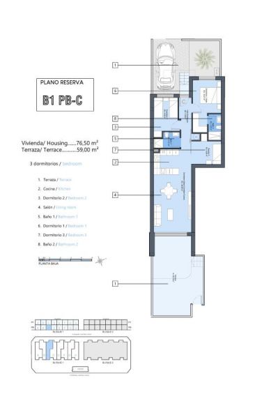 Apartamento 3 habitaciones 90m² en venta - Comunidad valenci - foto 13