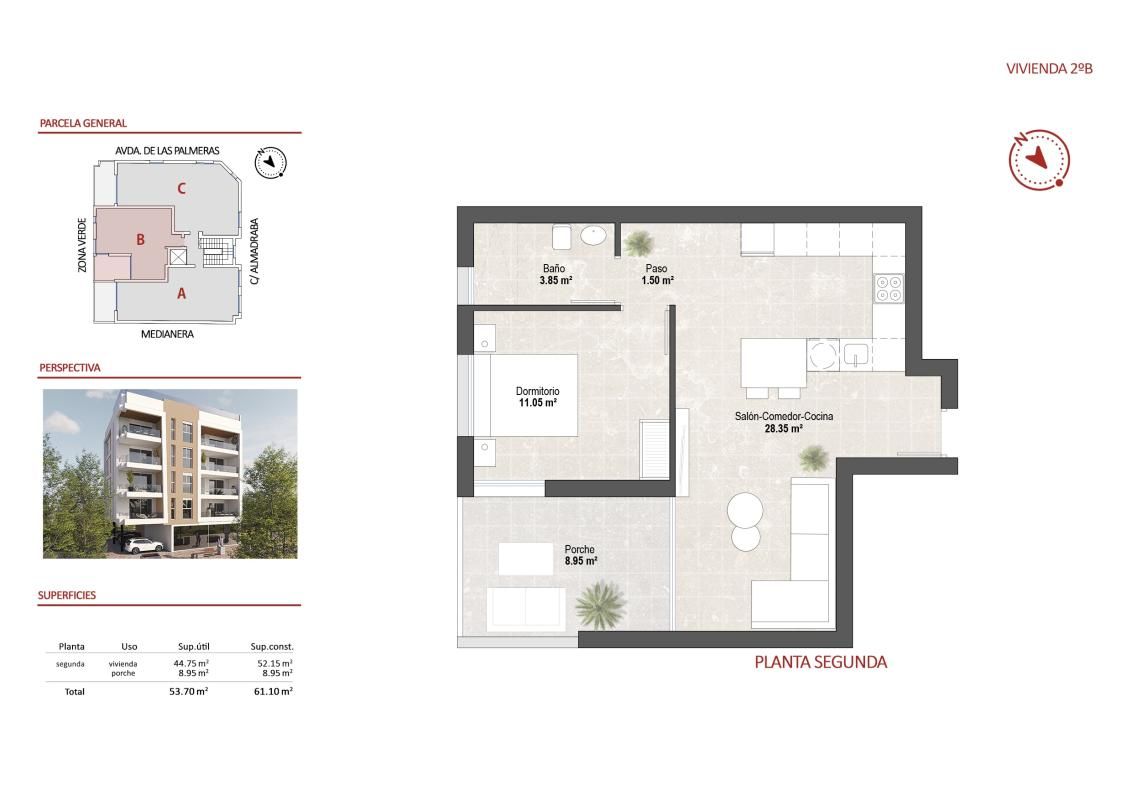 Apartamento 2 habitaciones 73m² en venta - LA PUNTICA - foto 8