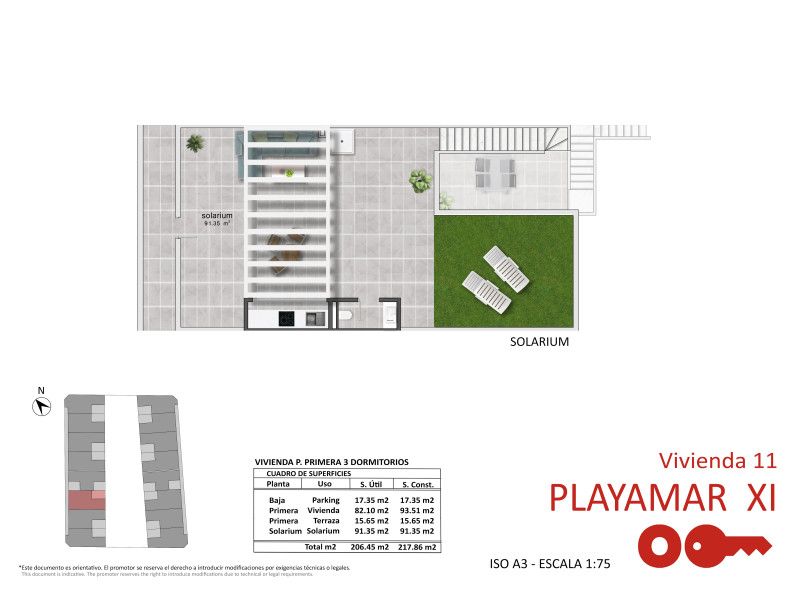 Apartamento 3 habitaciones 75m² en venta - Zona Pueblo - foto 16