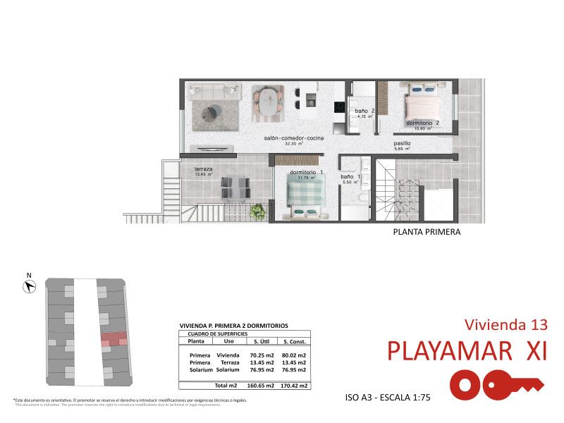 Apartamento 3 habitaciones 75m² en venta - Zona Pueblo - foto 20