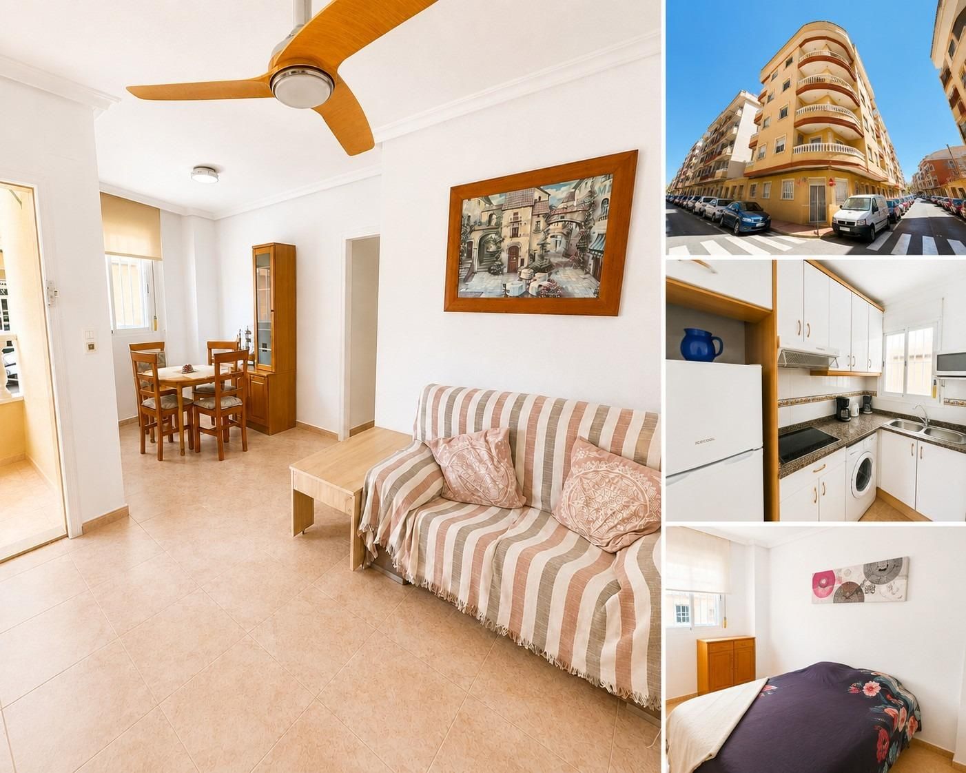 Apartamento en planta baja a 500 metros de la Playa del Cura