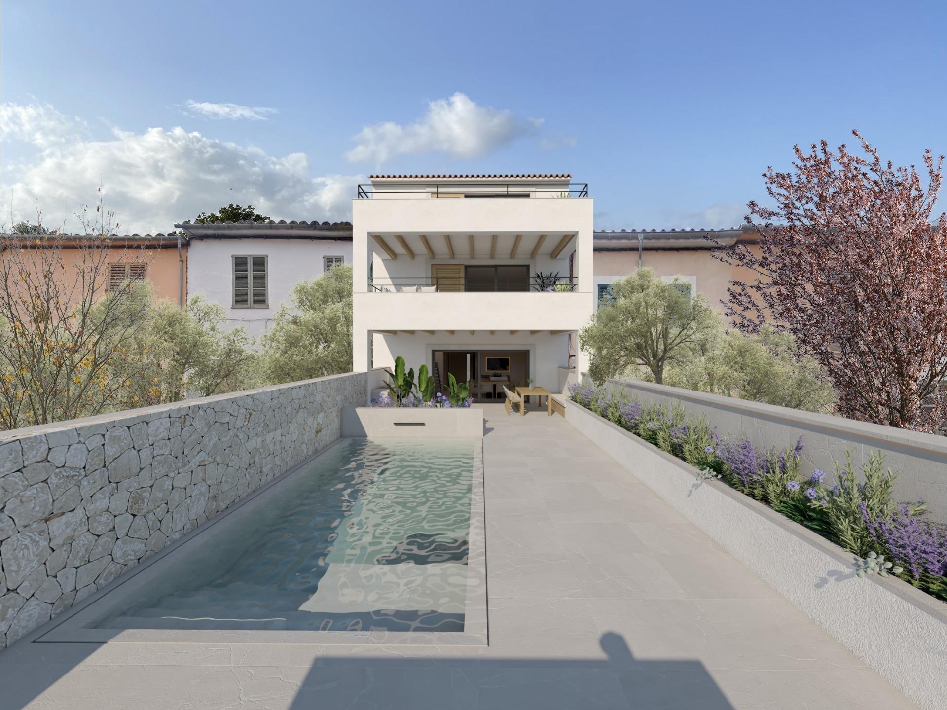 NUEVA CASA ADOSADA A ESTRENAR DE OBRA NUEVA- PISCINA, JARDIN - foto 5