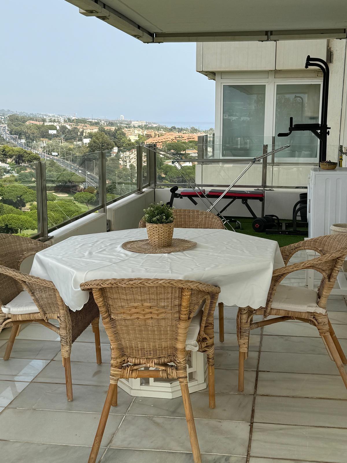 Alquiler en Torre Diana Marbella . Vistas panorámicas al mar - foto 4