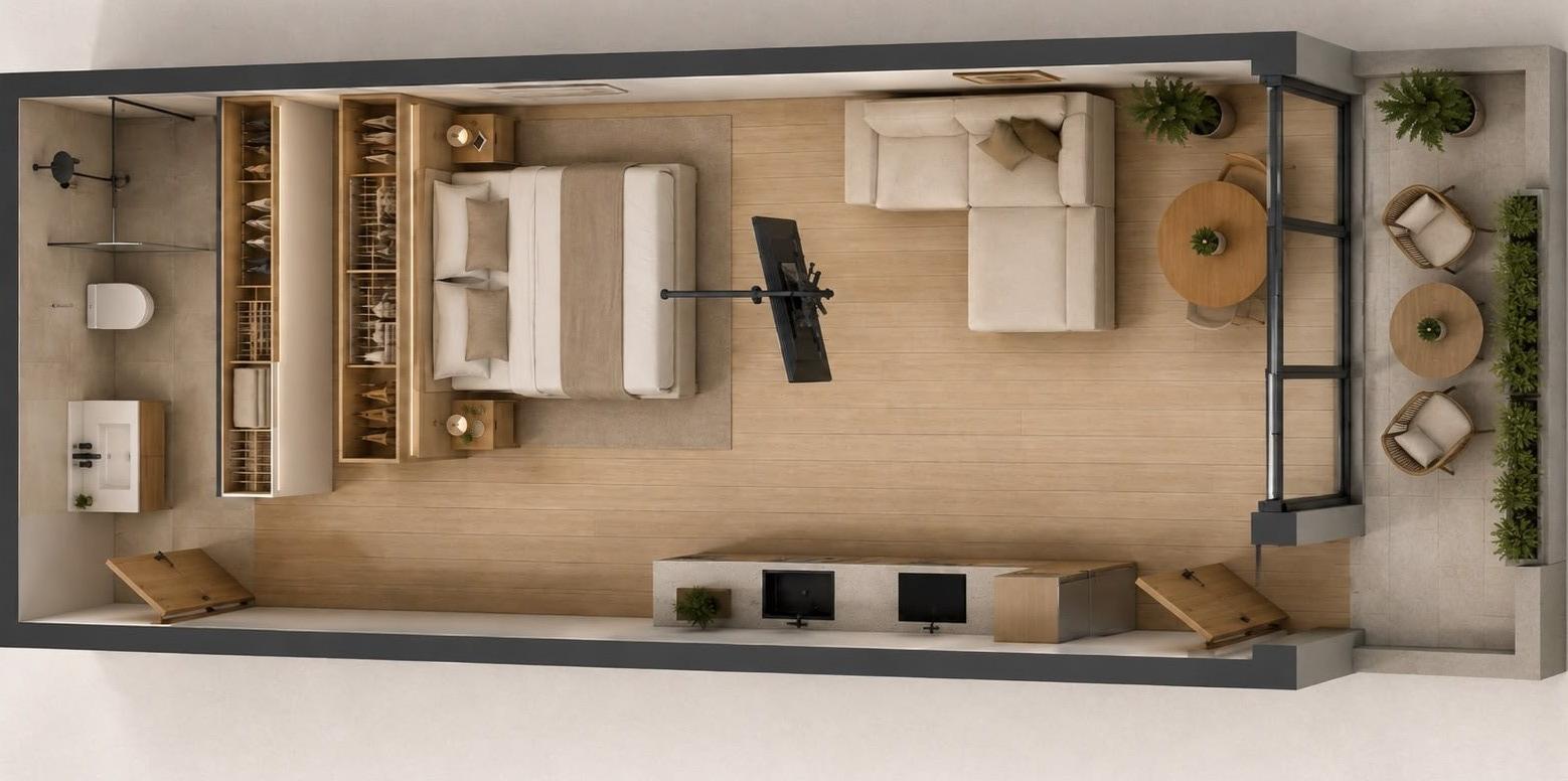 OPORTUNIDAD EN COSTA DEL SILENCIO: estudios nuevos llave en mano con terraza