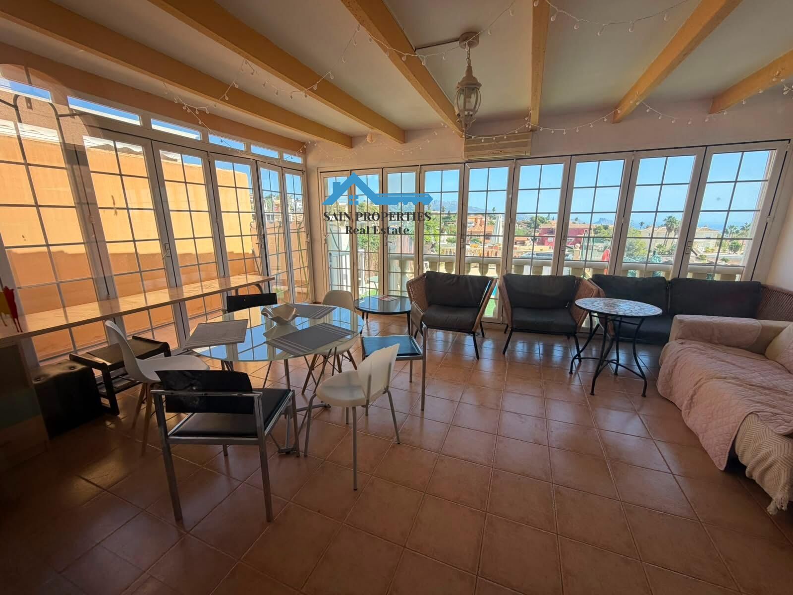 Chalet pareado con piscina y vista al mar en Coloma, La Nuci - foto 4