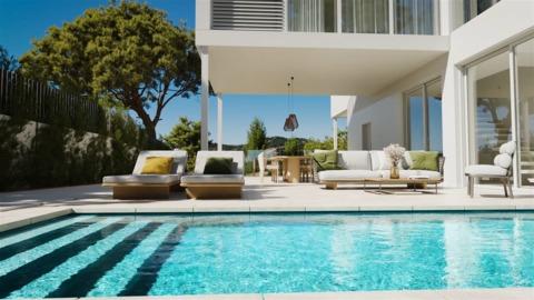 Villa de nueva construcción con amplios espacios y vistas en - foto 2