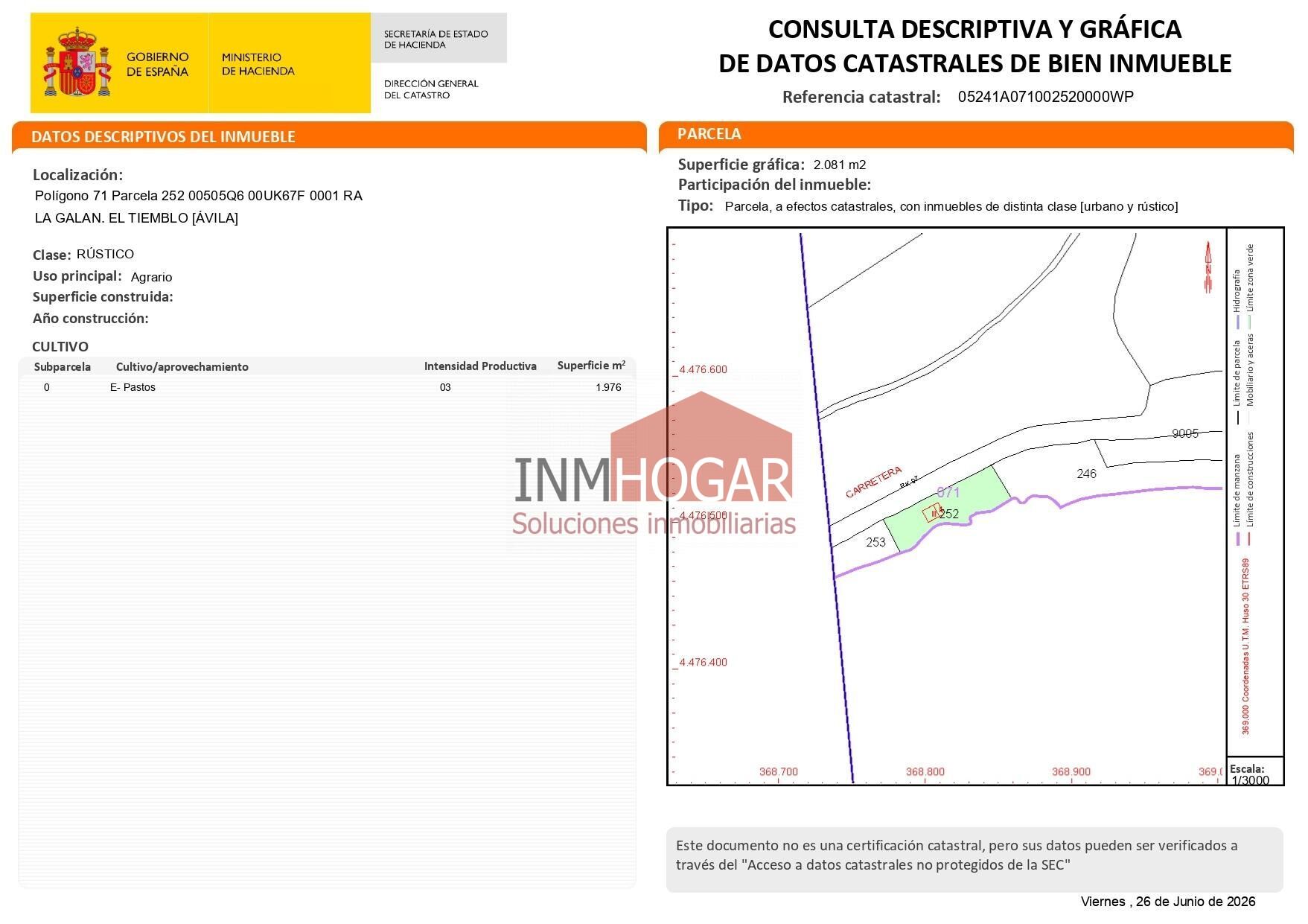 Terreno rústico en primera línea de pantano – 2.000 m2 de pa - foto 2