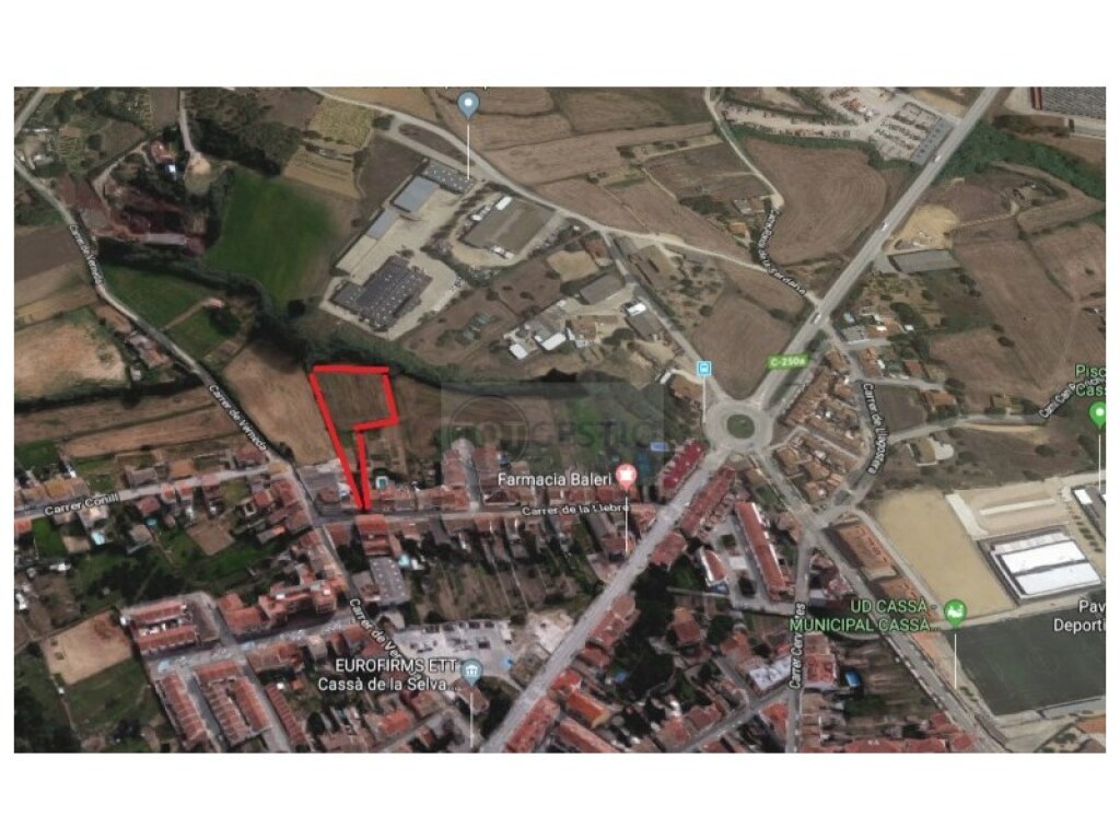 Parcela en Venta en Cassa De La Selva Girona