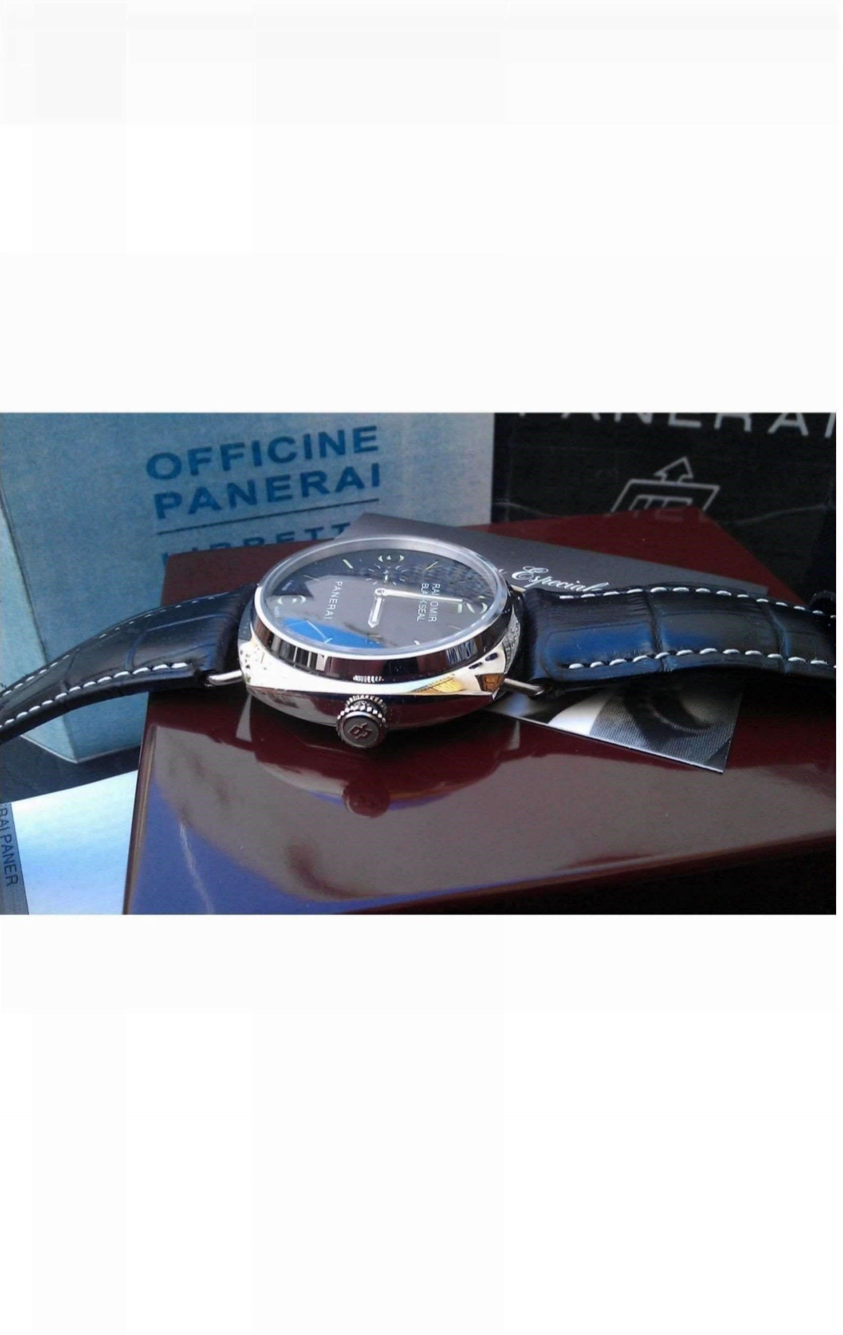 Panerai Radiomir black seal automático rotor carga